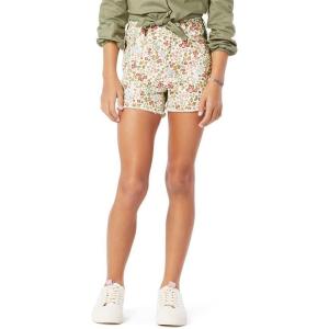 imageLevi Strauss Signature Gold Girls High Rise CutOff ShortDaisy Calico Marshmallow
