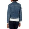 imageLevi Strauss Signature Gold Womens Original Trucker Jacket Stretch Denim Available in Plus SizeDreamywaterless