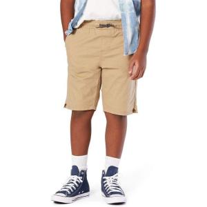 imageLevi Strauss Signature Gold Boys Big Easy Pullon Flat Front ShortsBritish Khaki