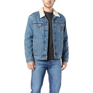imageLevi Strauss Signature Gold Mens Signature Sherpa Lined Trucker JacketView Trucker