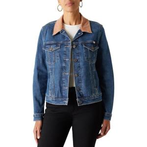 imageLevi Strauss Signature Gold Womens Original Trucker Stretch Denim Also Available in PlusNew Jolene Top