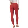 imageLevi Strauss Signature Gold Womens Totally Shaping Pullon Skinny Jeans MidRise Stretch Denim Available in Plus SizeBrick Red