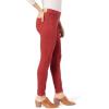 imageLevi Strauss Signature Gold Womens Totally Shaping Pullon Skinny Jeans MidRise Stretch Denim Available in Plus SizeBrick Red