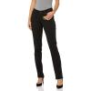 imageLevi Strauss Signature Gold Womens Curvy Totally Shaping Straight Jeans MidRise Stretch Denim Available in Plus SizeNoir
