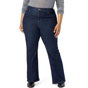 imageLevi Strauss Signature Gold Womens Totally Shaping Flare Jean Standard and PlusRomero Creek 5d