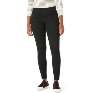 imageLevi Strauss Signature Gold Womens Totally Shaping Pullon Skinny Jeans MidRise Stretch Denim Available in Plus SizeBlack Opal