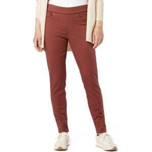 imageLevi Strauss Signature Gold Womens Totally Shaping Pullon Skinny Jeans MidRise Stretch Denim Available in Plus SizeCherry Mahogany
