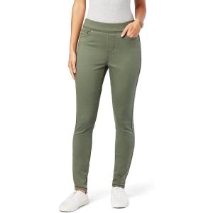 imageLevi Strauss Signature Gold Womens Totally Shaping Pullon Skinny Jeans MidRise Stretch Denim Available in Plus SizeCool Sage