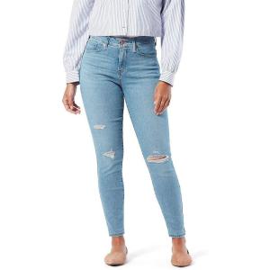 imageLevi Strauss Signature Gold Womens Totally Shaping Skinny Jeans MidRise Stretch Denim Available in Plus SizeFrosty Lakes