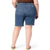 imageLevi Strauss Signature Gold Womens Heritage High Rise 9quot Bermuda Short Available in Plus SizeNew Dark Carbon