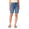 imageLevi Strauss Signature Gold Womens Heritage High Rise 9quot Bermuda Short Available in Plus SizeNew Dark Carbon
