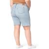 imageLevi Strauss Signature Gold Womens Heritage High Rise 9quot Bermuda Short Available in Plus SizeNew Walking on Clouds