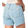 imageLevi Strauss Signature Gold Womens Size Heritage Original MidRise 4quot Shorts Stretch Denim Available in PlusNew Future Blue