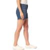 imageLevi Strauss Signature Gold Womens Size Heritage Original MidRise 4quot Shorts Stretch Denim Available in PlusNew Future Blue