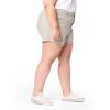 imageLevi Strauss Signature Gold Womens Size Heritage Original MidRise 4quot Shorts Stretch Denim Available in PlusNew Galaxy Grey