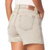 imageLevi Strauss Signature Gold Womens Size Heritage Original MidRise 4quot Shorts Stretch Denim Available in PlusNew Galaxy Grey