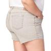 imageLevi Strauss Signature Gold Womens Size Heritage Original MidRise 4quot Shorts Stretch Denim Available in PlusNew Galaxy Grey