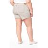 imageLevi Strauss Signature Gold Womens Size Heritage Original MidRise 4quot Shorts Stretch Denim Available in PlusNew Galaxy Grey