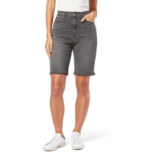 imageLevi Strauss Signature Gold Womens Heritage High Rise 9quot Bermuda Short Available in Plus SizeLunar Eclipse