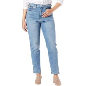 imageLevi Strauss Signature Gold Womens Heritage High Rise Straight Jeans Stretch Denim Also Available in Plus SizeCrystaline