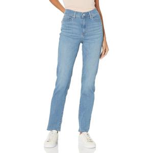 imageLevi Strauss Signature Gold Womens HighRise Straight Jeans Stretch Denim Standard and PlusWildcat Canyon 5d