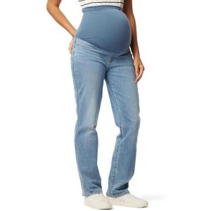imageLevi Strauss Signature Gold Womens Maternity Heritage Straight JeansCrystaline