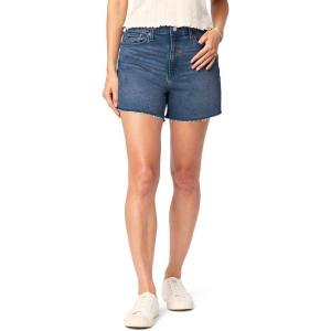 imageLevi Strauss Signature Gold Womens Size Heritage Original MidRise 4quot Shorts Stretch Denim Available in PlusNew Future Blue