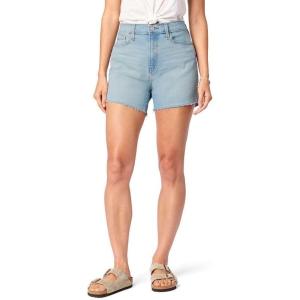 imageLevi Strauss Signature Gold Womens Size Heritage Original MidRise 4quot Shorts Stretch Denim Available in PlusNew Ultraviolet