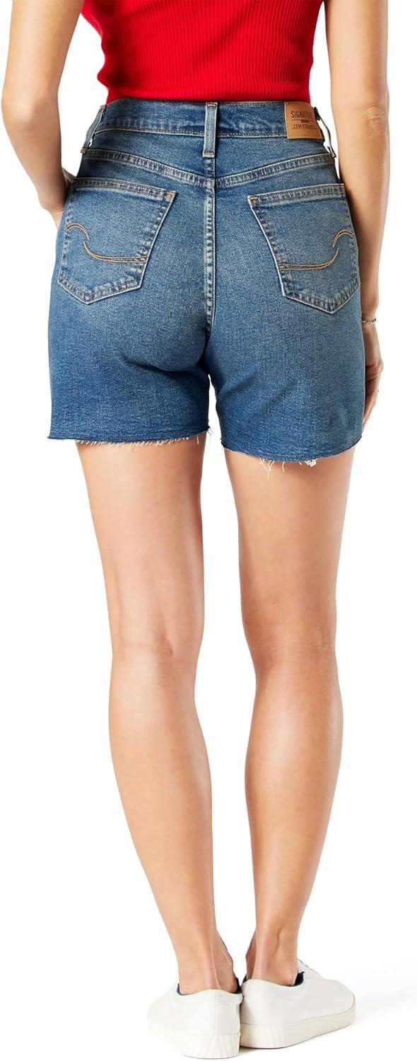 imageLevi Strauss Signature Gold Womens Heritage High Rise 5quot Short Available in Plus SizeNew Ludlow Highway