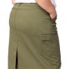 imageLevi Strauss Signature Gold Womens Everyday Cargo Midi Skirt MidRise Stretch Denim Available in PlusNew Olive Night