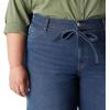 imageLevi Strauss Signature Gold Womens Heritage Belted Wide Leg Jeans MidRise Stretch Denim Also Available in PlusNew Bayou Blues