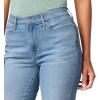 imageLevi Strauss Signature Gold Womens MidRise Bermuda Shorts Stretch Denim Available in Plus SizeNew Space Ice