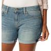 imageLevi Strauss Signature Gold Womens MidRise Shorts Stretch Denim Available in Plus SizeBlue Ice