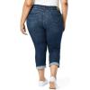 imageLevi Strauss Signature Gold Womens MidRise Slim Fit Capris Stretch Denim Available in Plus SizeBlue Laguna
