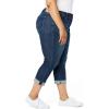 imageLevi Strauss Signature Gold Womens MidRise Slim Fit Capris Stretch Denim Available in Plus SizeBlue Laguna