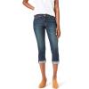imageLevi Strauss Signature Gold Womens MidRise Slim Fit Capris Stretch Denim Available in Plus SizeBlue Laguna