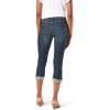imageLevi Strauss Signature Gold Womens MidRise Slim Fit Capris Stretch Denim Available in Plus SizeBlue Laguna