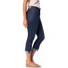 imageLevi Strauss Signature Gold Womens MidRise Slim Fit Capris Stretch Denim Available in Plus SizeNew Dark Orbit