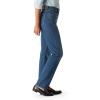 imageLevi Strauss Signature Gold Womens Size HighRise Straight Jeans Stretch Denim Standard New Hurricane 24 Plus Long