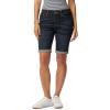 imageLevi Strauss Signature Gold Womens MidRise Bermuda Shorts Stretch Denim Standard and PlusStormy Skywaterless