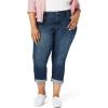 imageLevi Strauss Signature Gold Womens MidRise Slim Fit Capris Stretch Denim Available in Plus SizeBlue Laguna