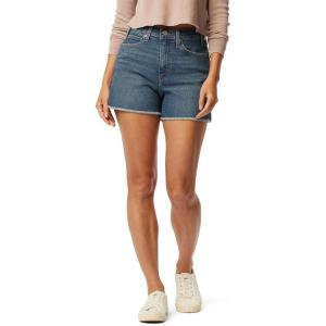 imageLevi Strauss Signature Gold Womens Heritage High Rise 3quot Shorts Available in Plus SizeHeavenly Blue