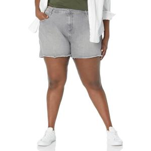 imageLevi Strauss Signature Gold Womens Heritage High Rise 3quot Shorts Available in Plus SizeShadow Quartz