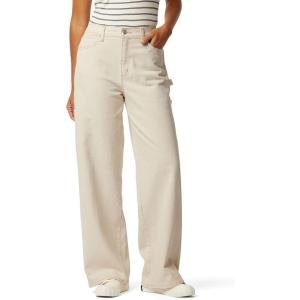 imageLevi Strauss Signature Gold Womens Heritage Original Wide Leg Jeans MidRise Stretch DenimCotton Cloud Carpenter
