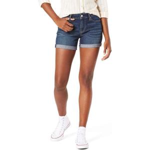 imageLevi Strauss Signature Gold Womens MidRise Shorts Stretch Denim Available in Plus SizeBlue Laguna