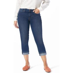 imageLevi Strauss Signature Gold Womens MidRise Slim Fit Capris Stretch Denim Available in Plus SizeOver the Moon