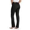imageLevi Strauss Signature Gold Womens Modern Straight Jeans MidRise Stretch Denim Available in Plus SizeNoir