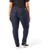 imageLevi Strauss Signature Gold Womens Modern Straight Jeans MidRise Stretch Denim Available in Plus SizeNoir
