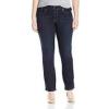imageLevi Strauss Signature Gold Womens Modern Straight Jeans MidRise Stretch Denim Available in Plus SizeCosmos Discontinued