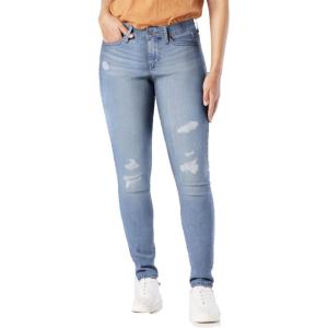 imageLevi Strauss Signature Gold Womens Modern Skinny Jeans MidRise Stretch Denim Also Available in PlusSilver Lining